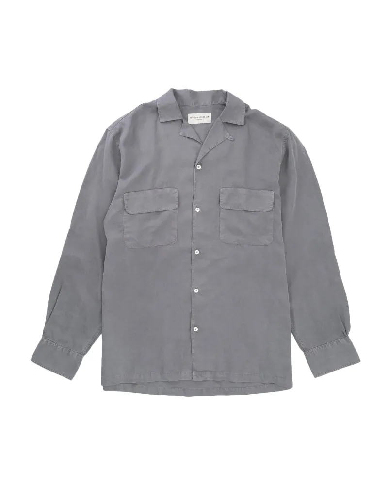 Officine Generale Hemden grau Grey