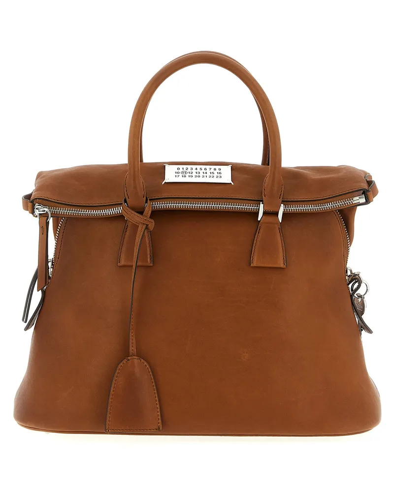 Maison Margiela 5 Ac Loved To Death“ mittelgroße Handtasche Brown