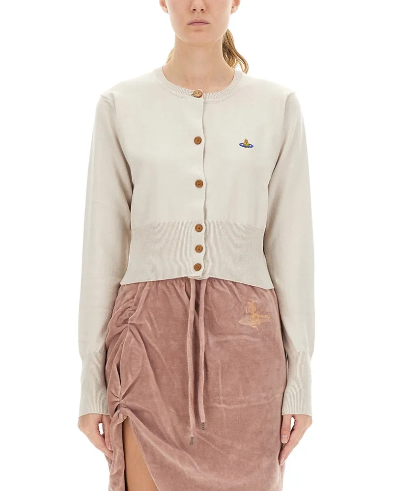 Vivienne Westwood Cardigan "Bea White