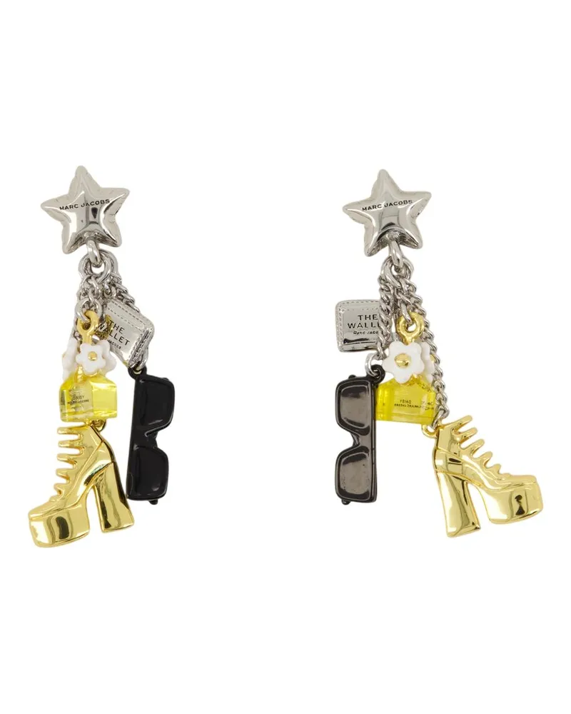 Marc Jacobs Mini Icon Charme Ohrringe  Metall Gold Gold