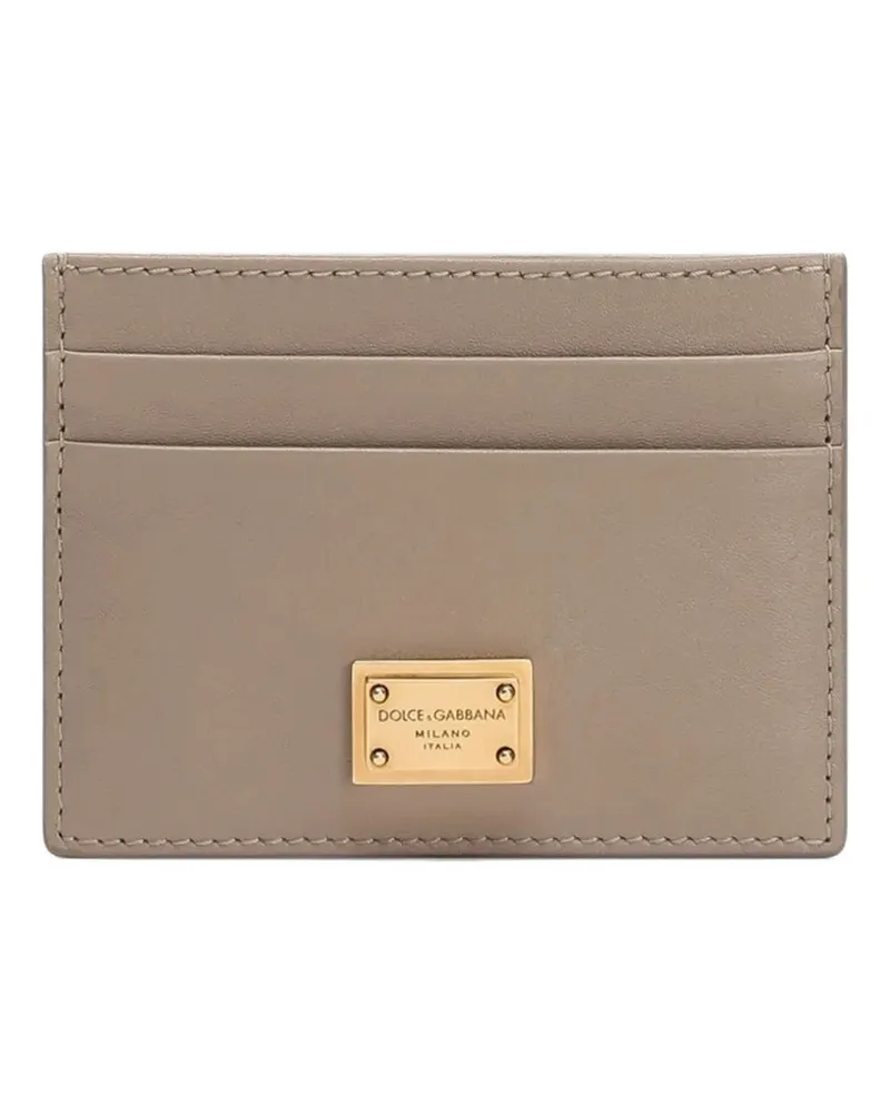 Dolce & Gabbana Kartenhalter mit Logo Plaque 80999