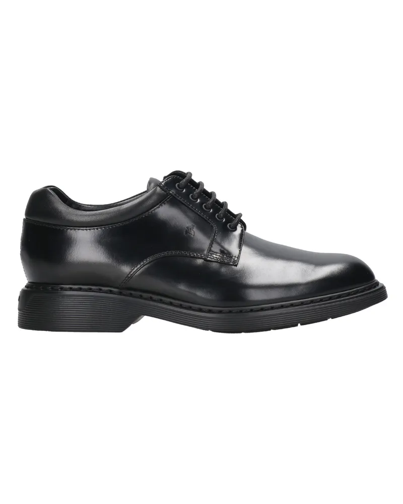 Hogan flache Schuhe schwarz Black