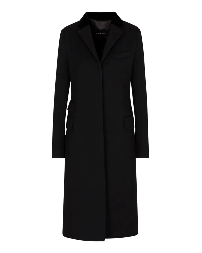 Emporio Armani Coats schwarz Black