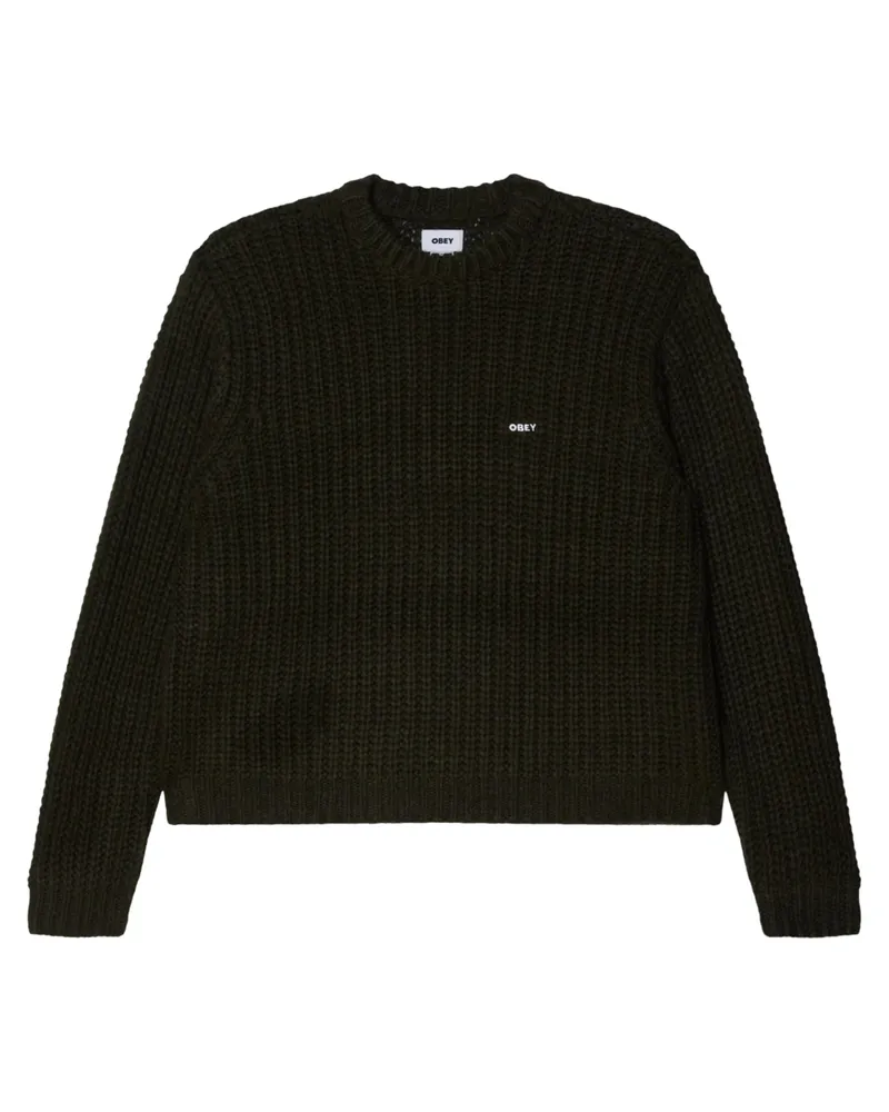 Obey Pullover Schwarz Black