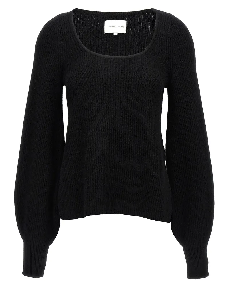 Loulou Studio Hermus' Pullover Black