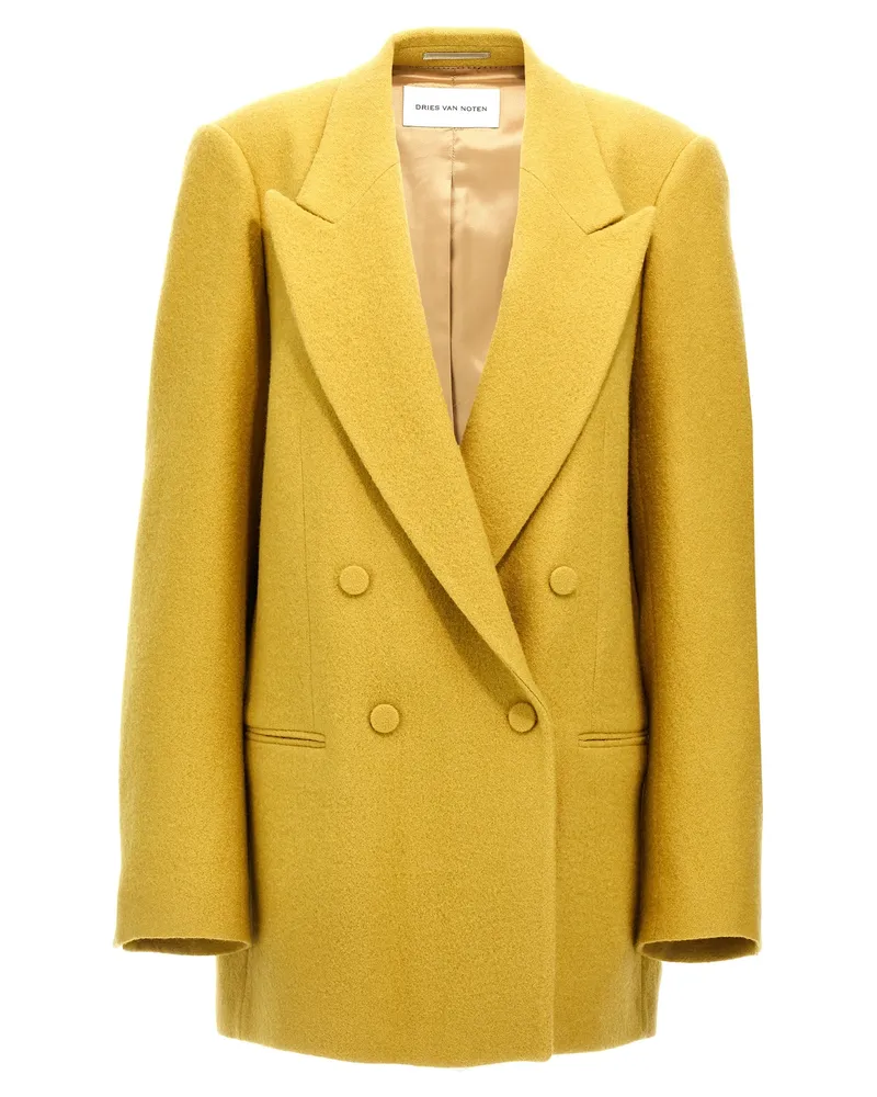 Dries van Noten Dries Van Note 'Blink' Blazer Yellow
