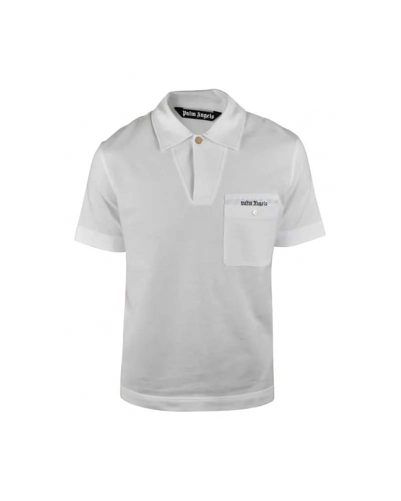Palm Angels Polo White
