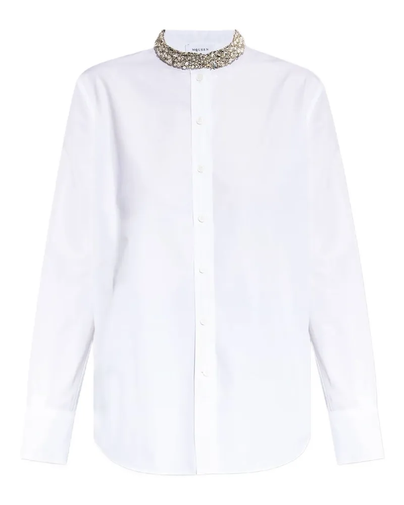 Alexander McQueen Alexander MC Queen Hemden weiß White