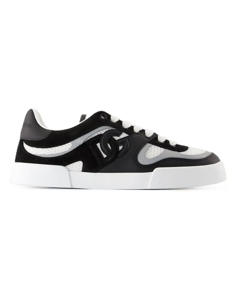 Dolce & Gabbana Sneakers  Leder schwarz Black