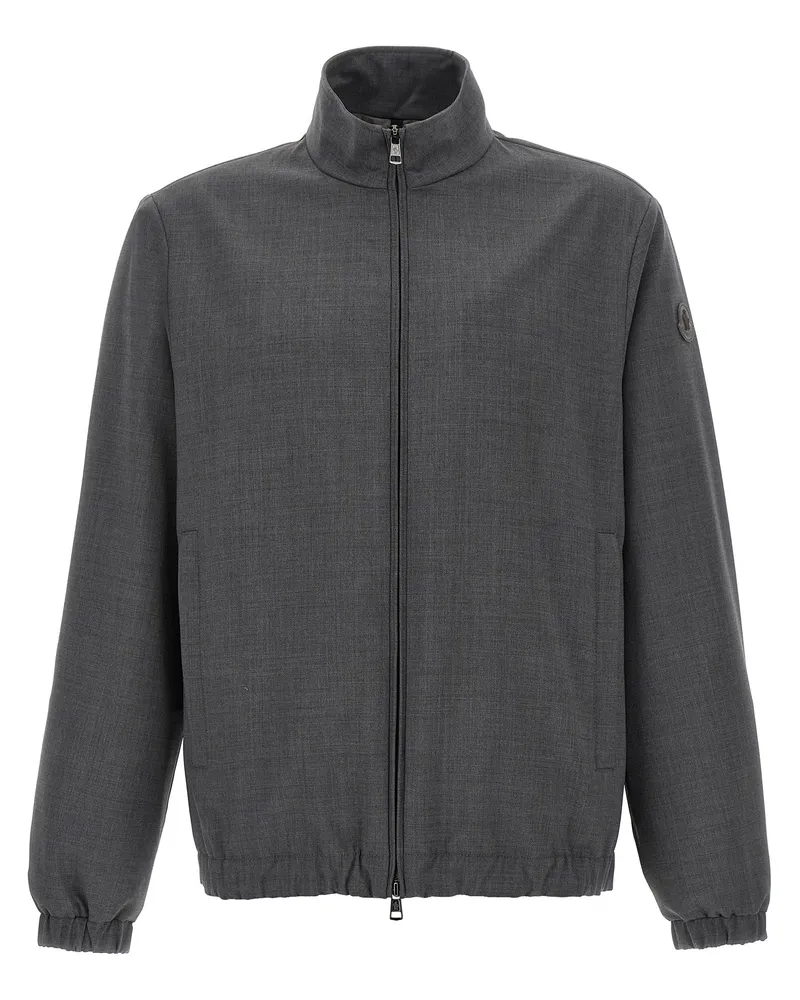Moncler Malavat' Jacke Gray