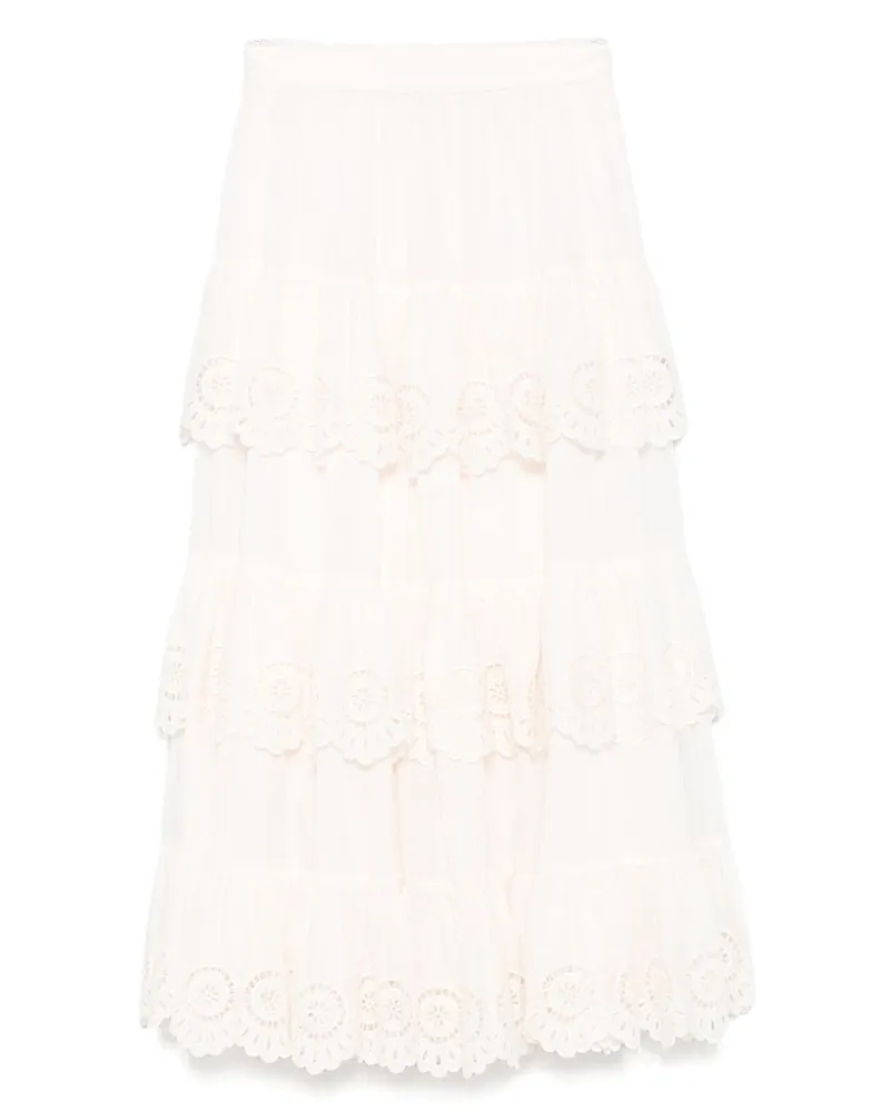 Zimmermann Lucky Sticked Midi Rock Ivory
