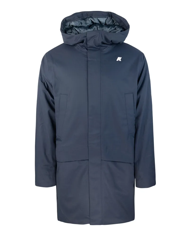 K-Way Jarno Twill Marmotta Blau Blue