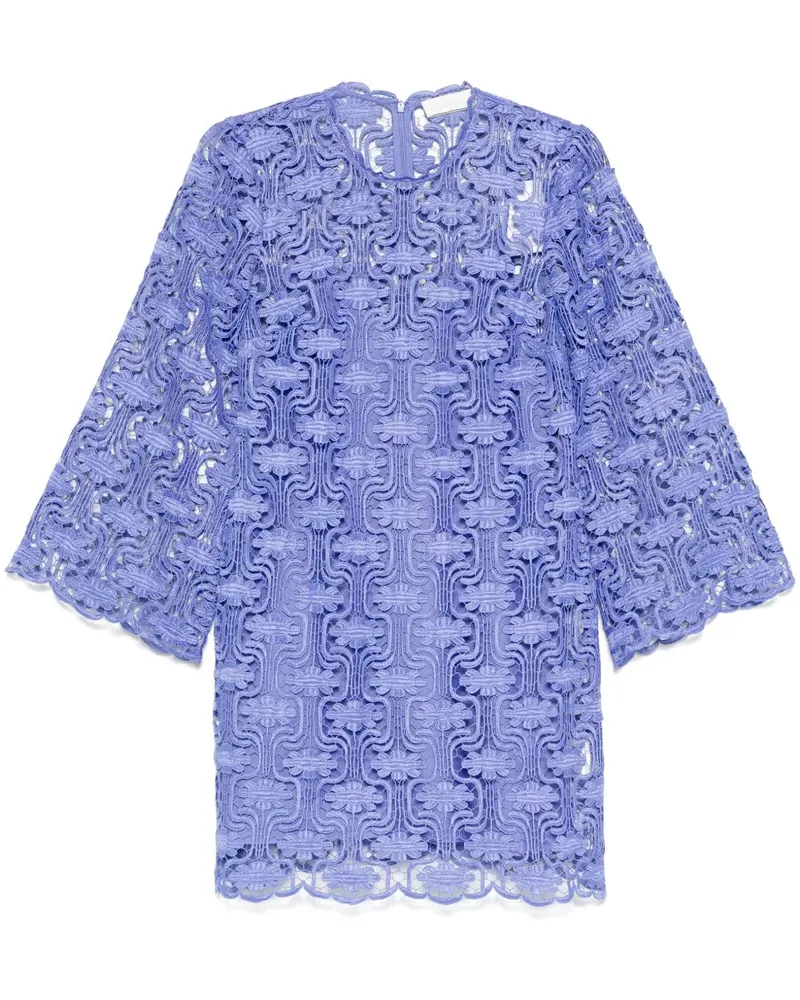 Zimmermann Maxine Kurzkleid Cornflower