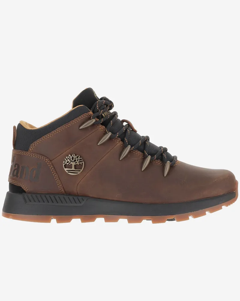 Timberland Sprint Trekker Leather Sneakers Brown