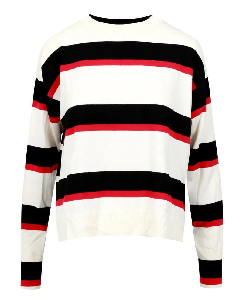 Kaos Pullover Panna+nero
