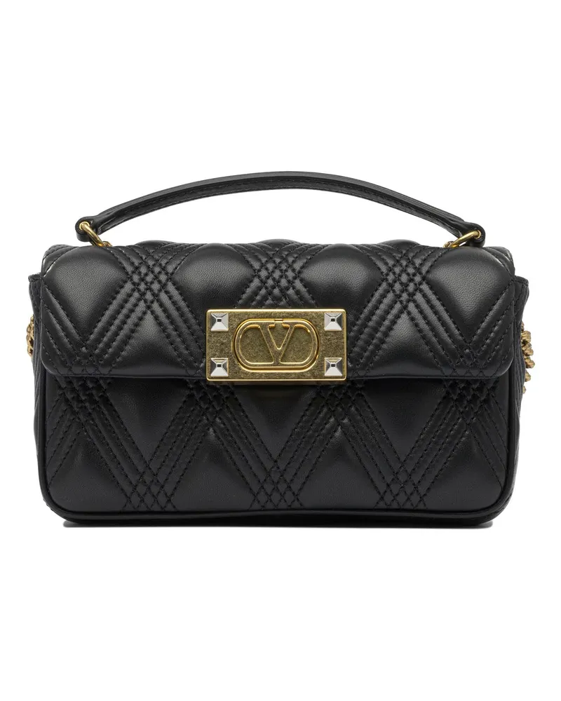 Valentino Garavani Quiltie 67“ Umhängetasche Black