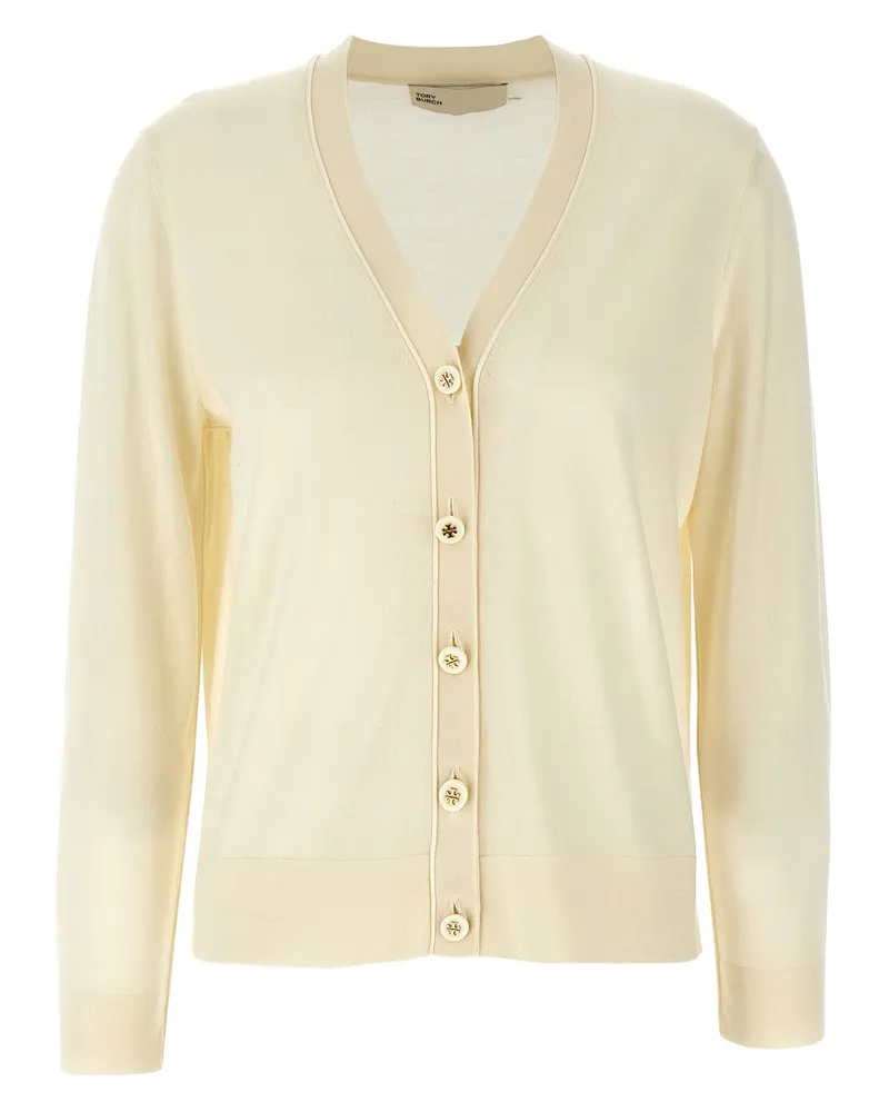 Tory Burch Simone' Strickjacke White