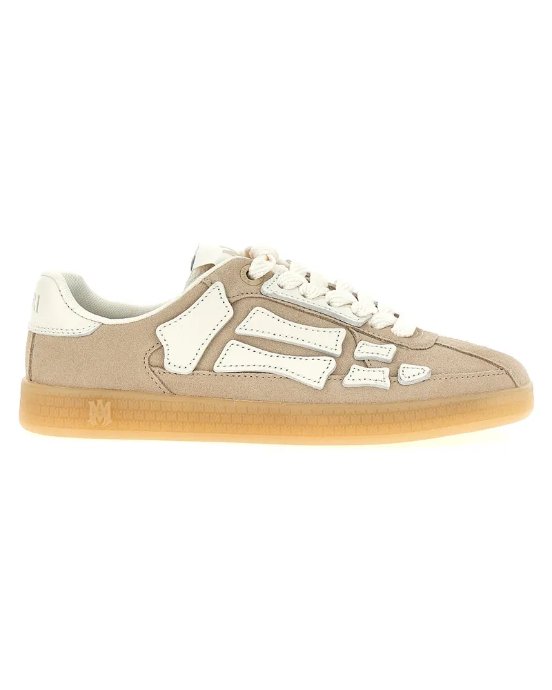 Amiri Pacific Bones' Sneakers Beige