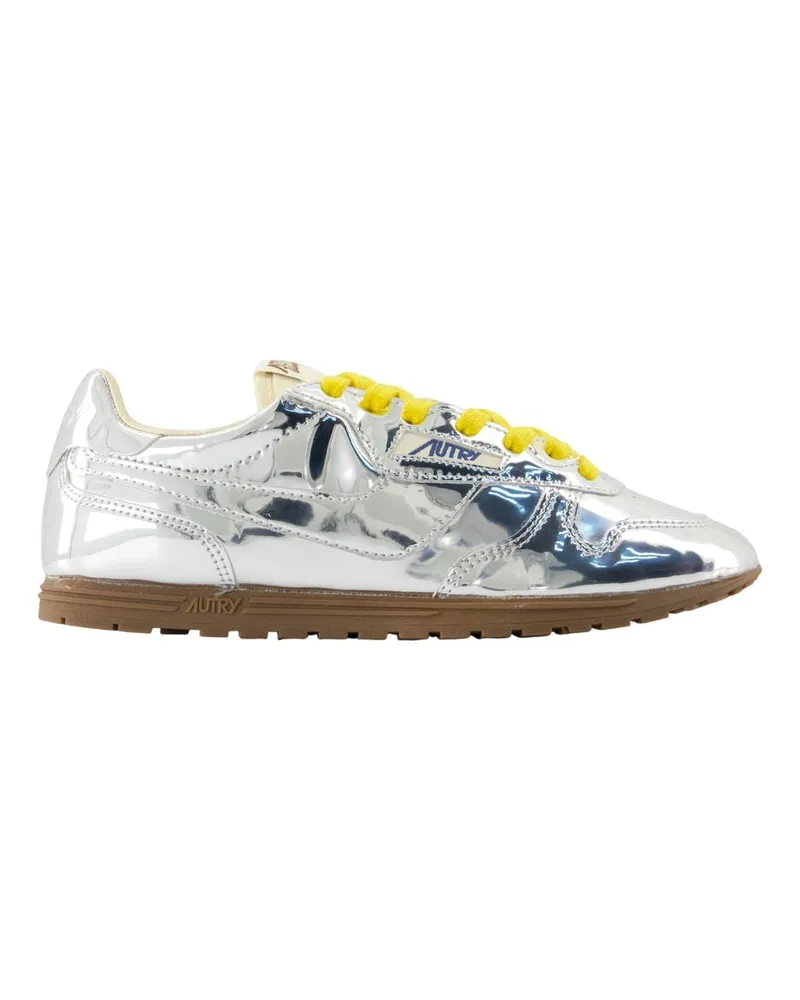 AUTRY Windspin Sneakers  Nylon Silber Silver