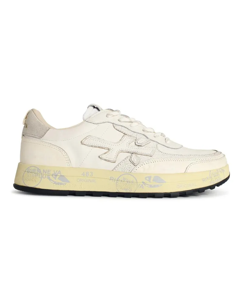 Premiata Nous 7738' White Lear Misch -Sneaker White