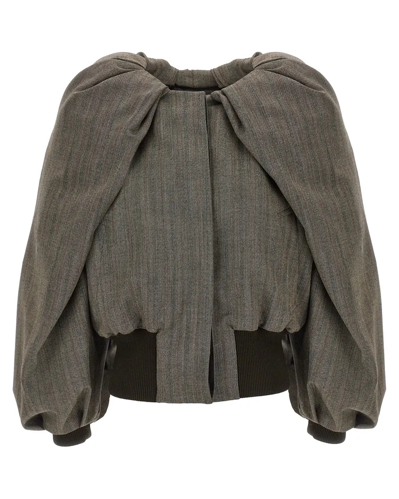 Dries van Noten Dries Van Note 'Virginny' Jacke Gray
