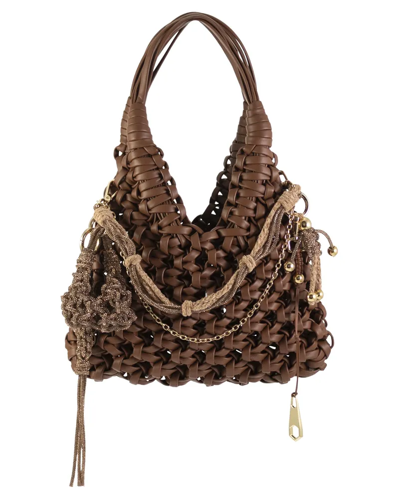 HIBOURAMA Vannifique Leder-Schmucktasche Brown
