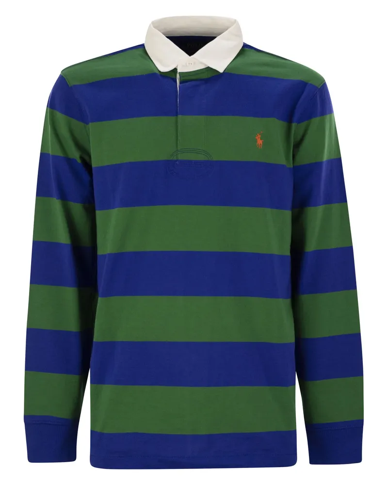 Ralph Lauren Langarmes Rugby -Trikot Green