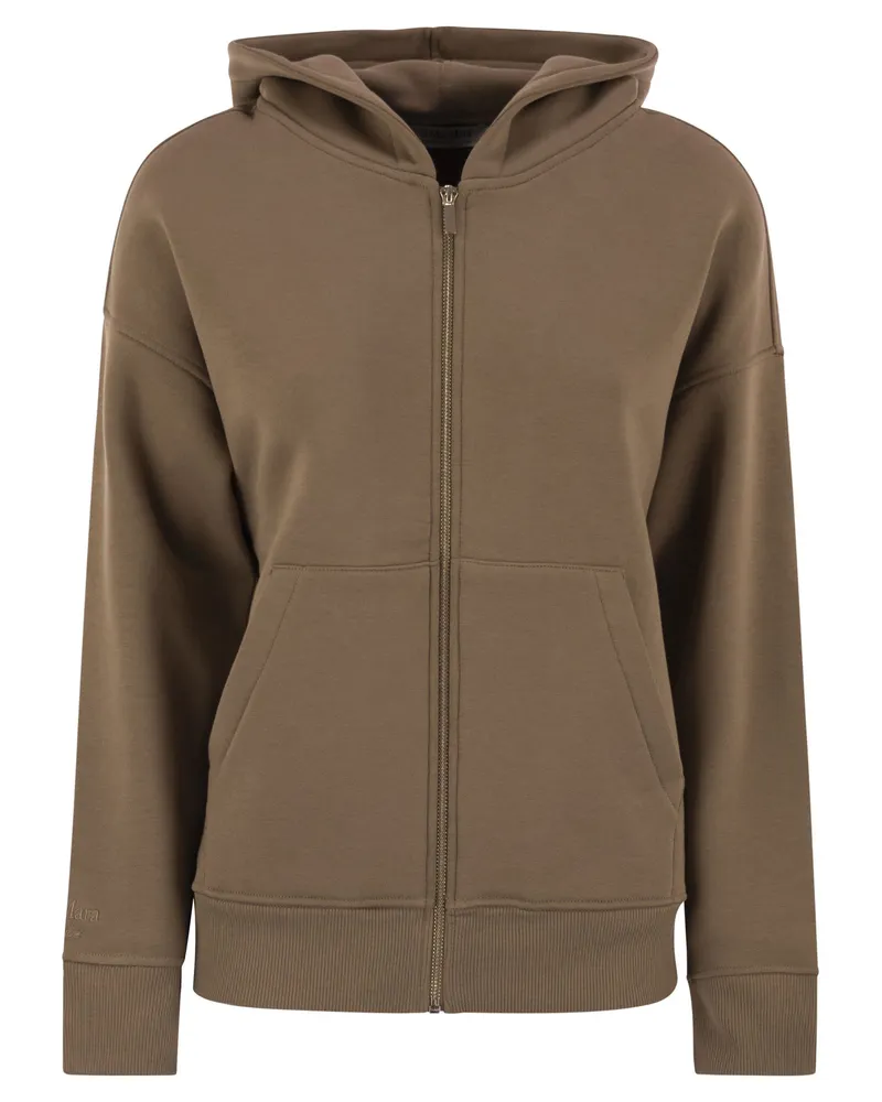 Max Mara Julia Jersey Hoodie Camel