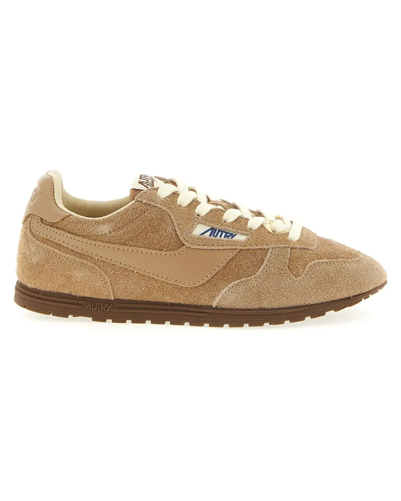 AUTRY Windspin' Sneakers Brown