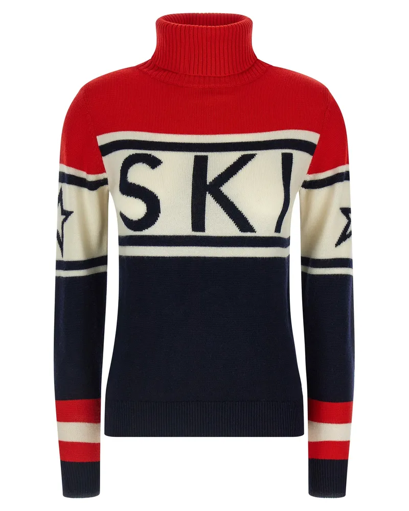 Perfect Moment Schild“-Pullover Multicolor