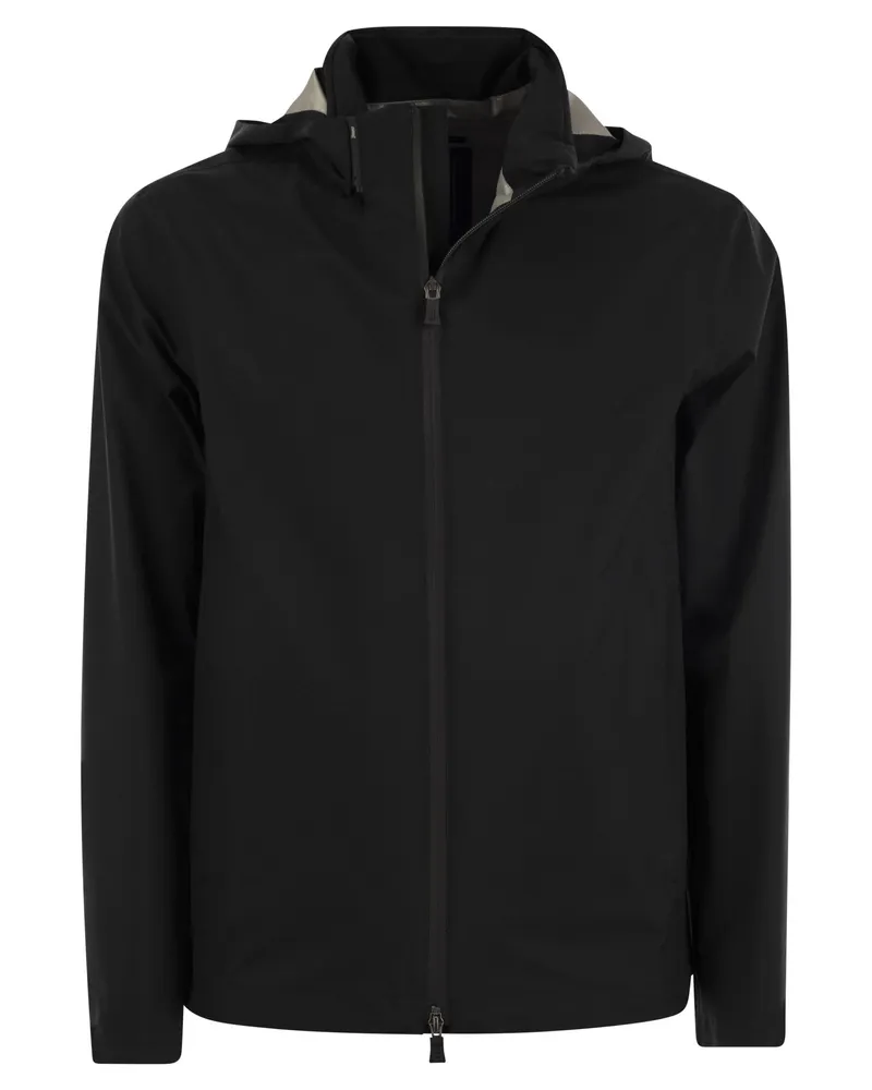Herno Laminar Gore Tex Paclite Jacke Black