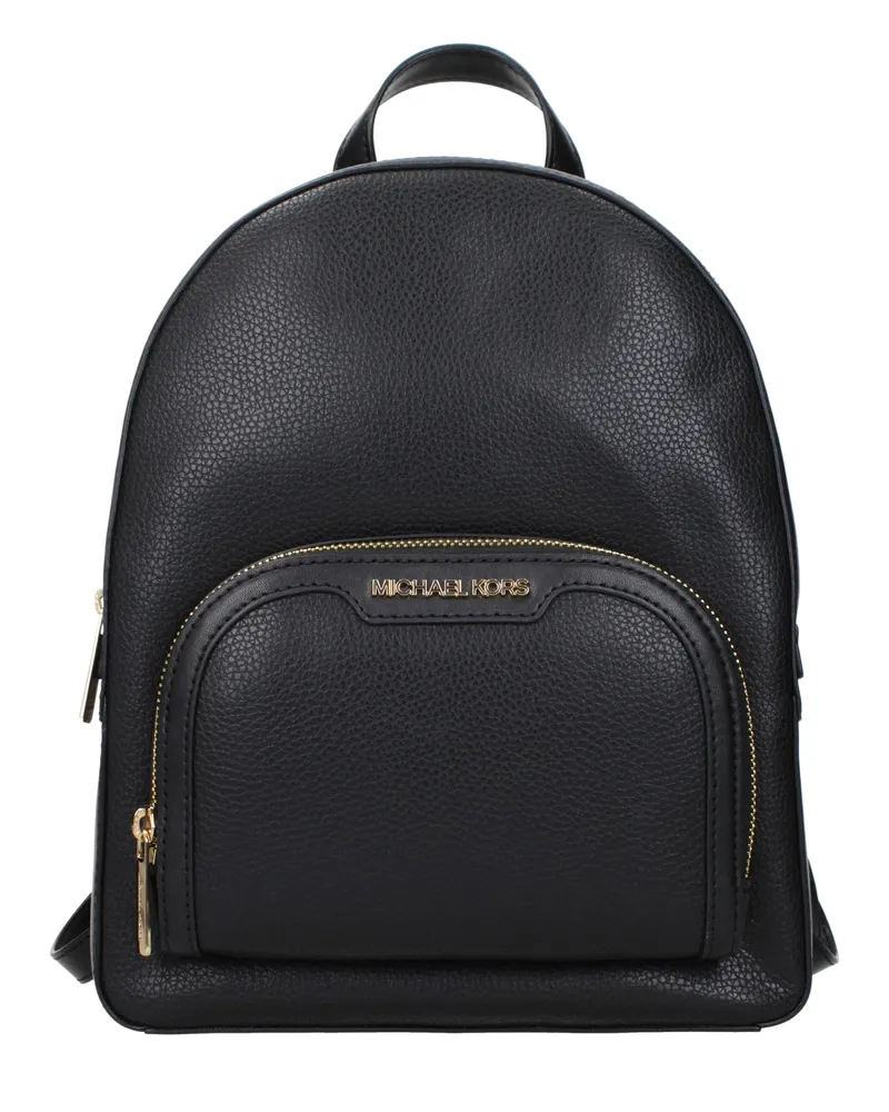 Michael Kors Jaycee Damens Lederhosen und Beutel Schwarz -