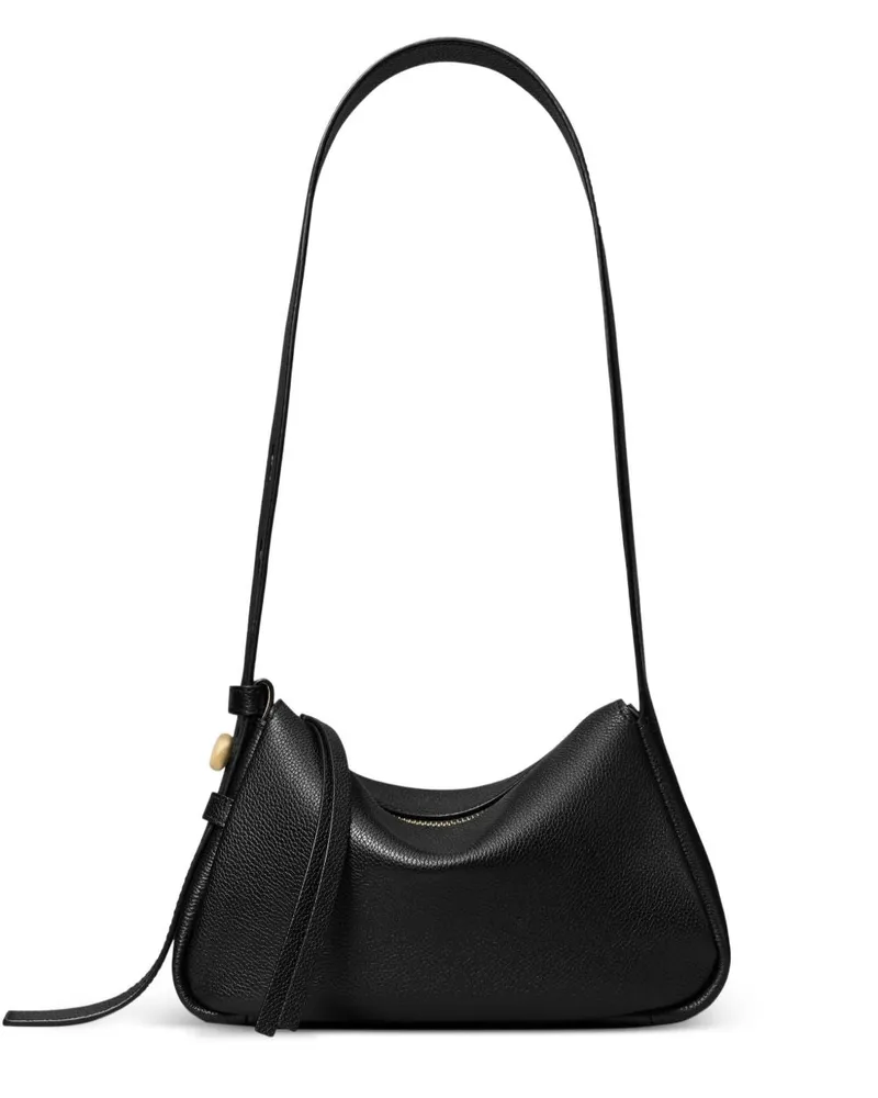 Tory Burch e Romy kleine Lederumhängetasche Black