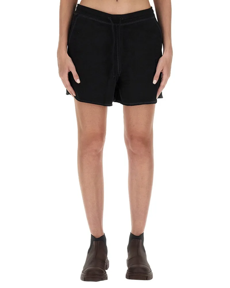 Ganni Sweat Shorts Black