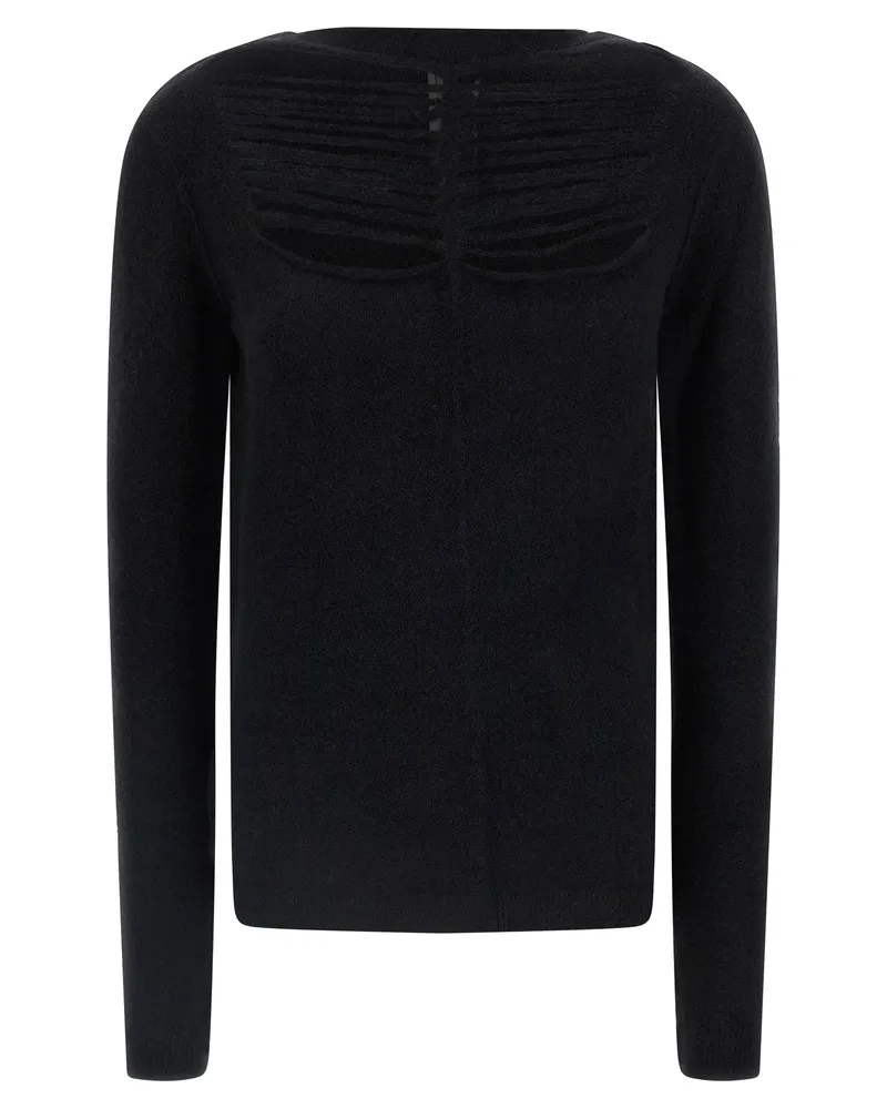 Rick Owens Ls Top' Pullover Black