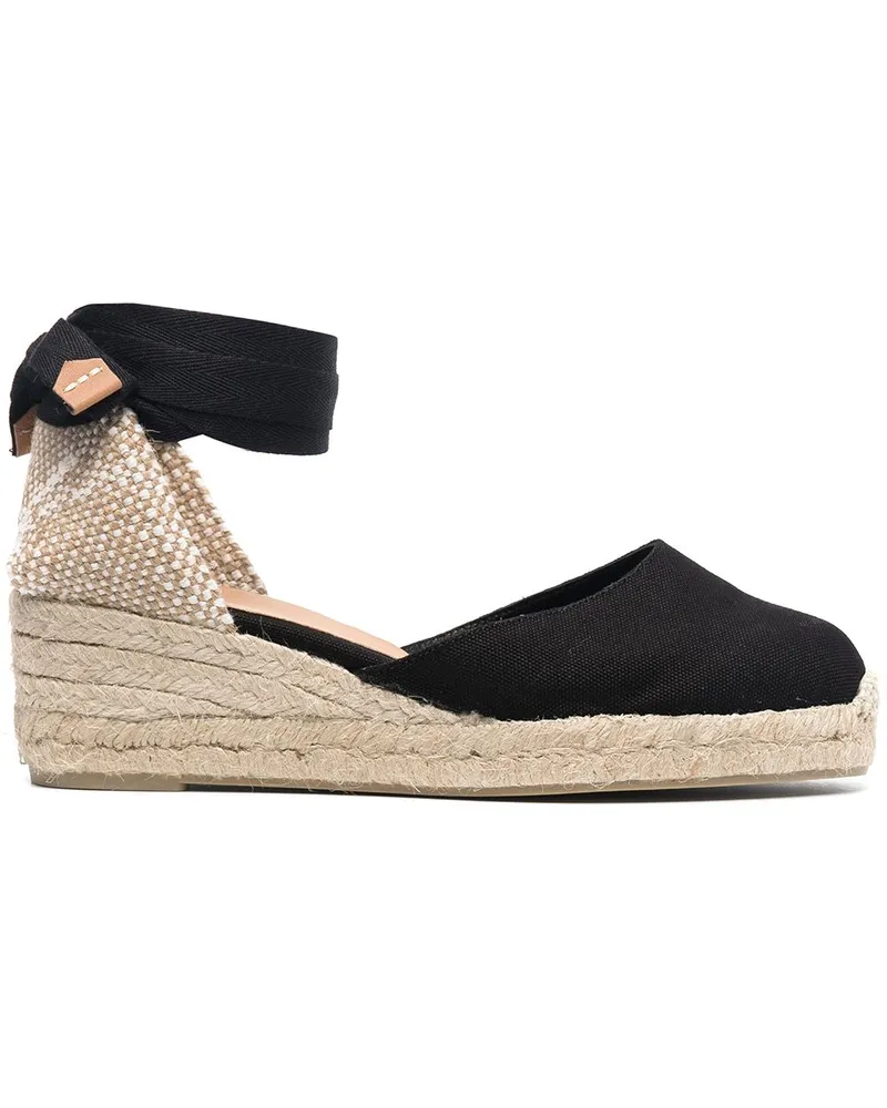 Castañer Carina Canvas Espadrilles Black