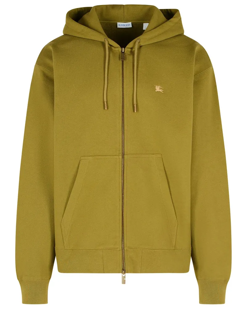 Burberry Rory CK' grünes Baumwoll -Sweatshirt Green