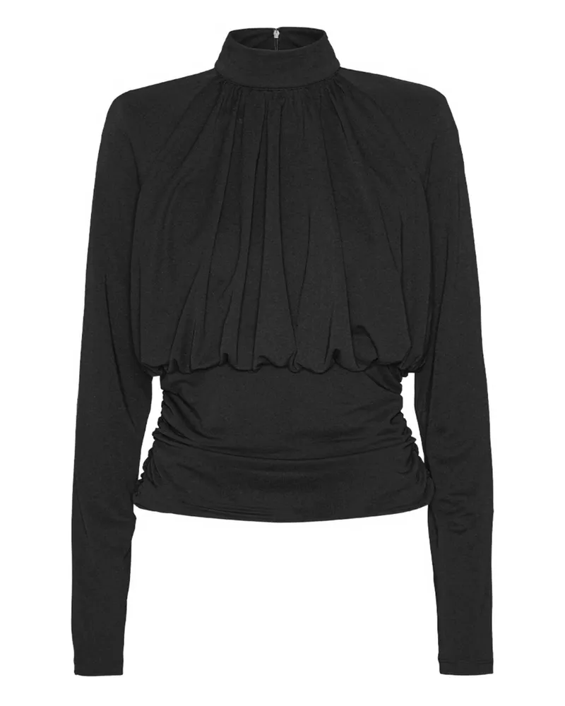 ROTATE Birger Christensen Top schwarz drehen Black