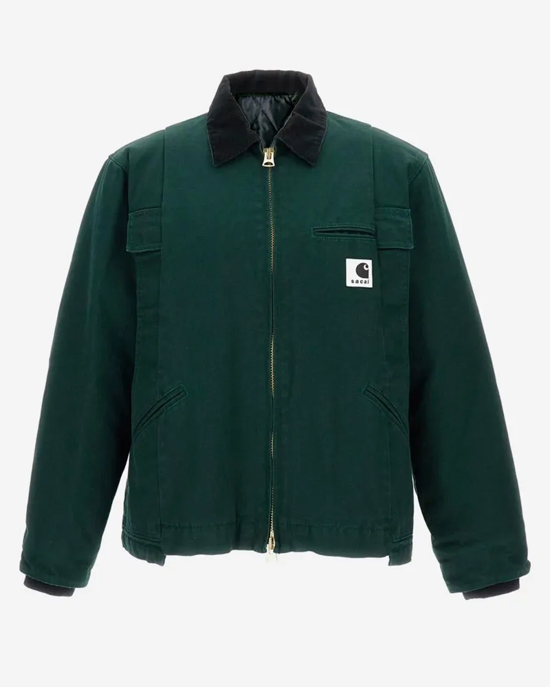 Sacai Sacai X Carhartt Wip Utility-Jacke Green