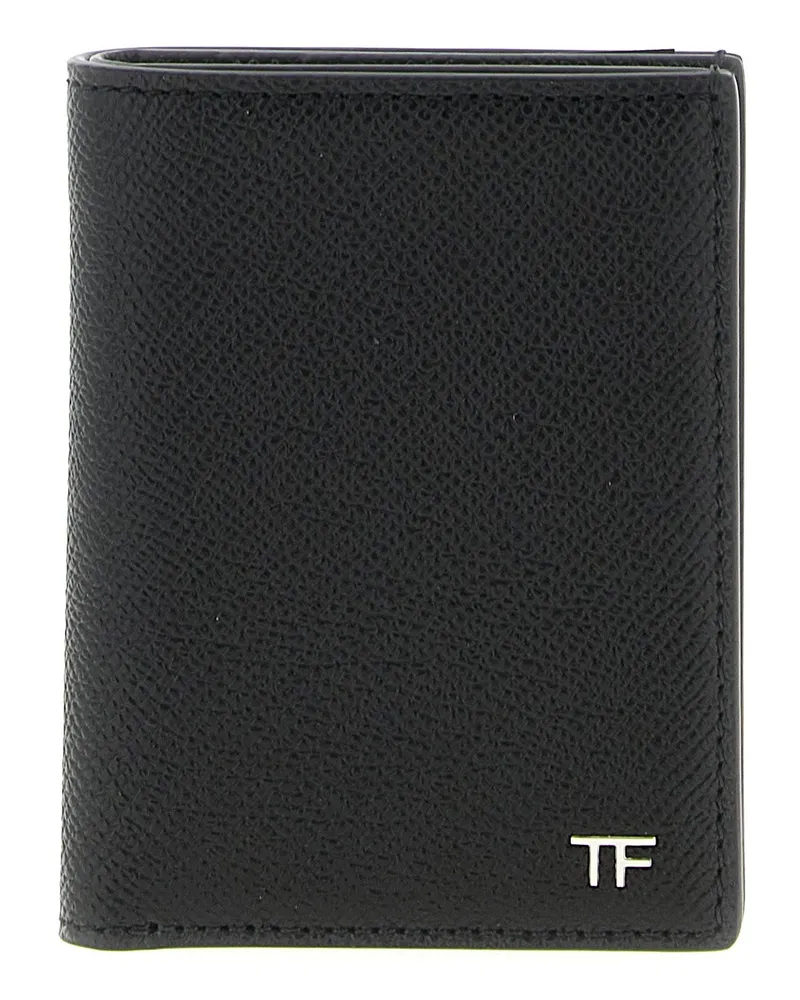 Tom Ford faltbarer Kartenhalter Black