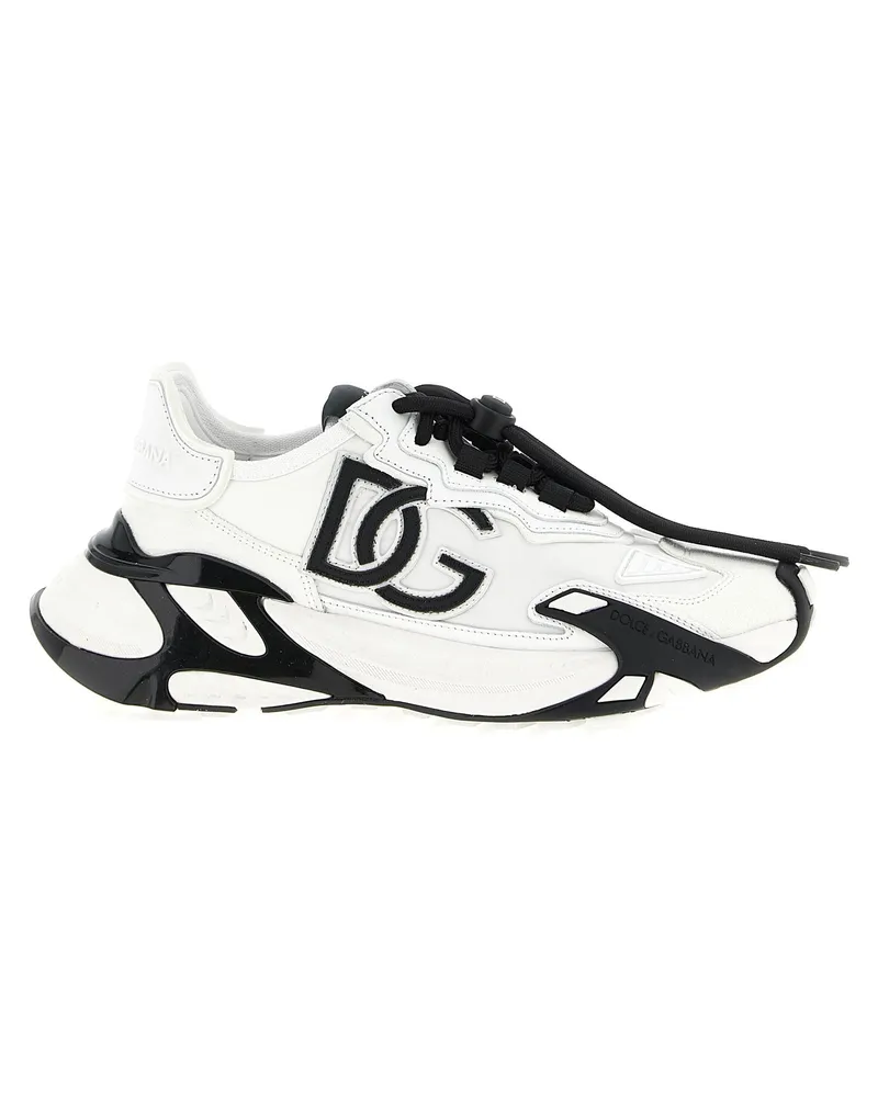 Dolce & Gabbana Tag schneller' Turnschuhe White