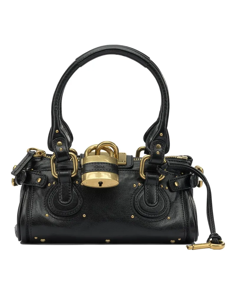 Chloé Kleine „Paddington“-Handtasche Black