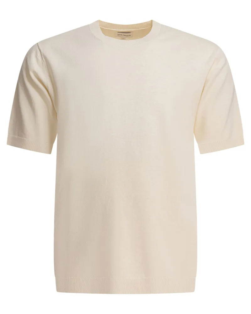 Norse Projects Nordprojekte Rhys Cotton Leinen T -Shirt Beige