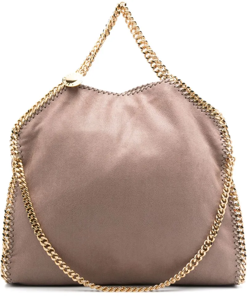 Stella McCartney Falabella 3 Kettenhandtasche Beige