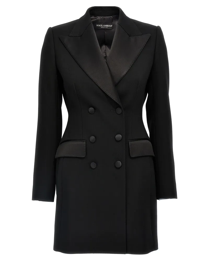 Dolce & Gabbana Dolce' Tuxedo Blazer Black