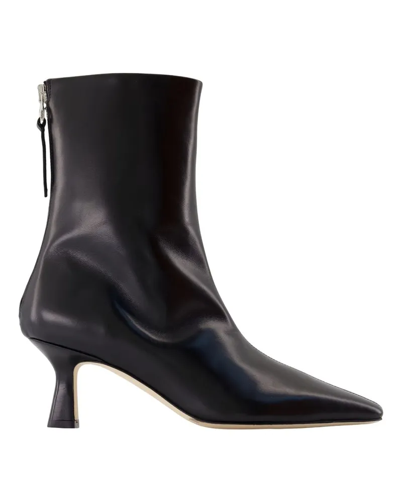 aeyde Elina Knöchelstiefel  Leder schwarz Black