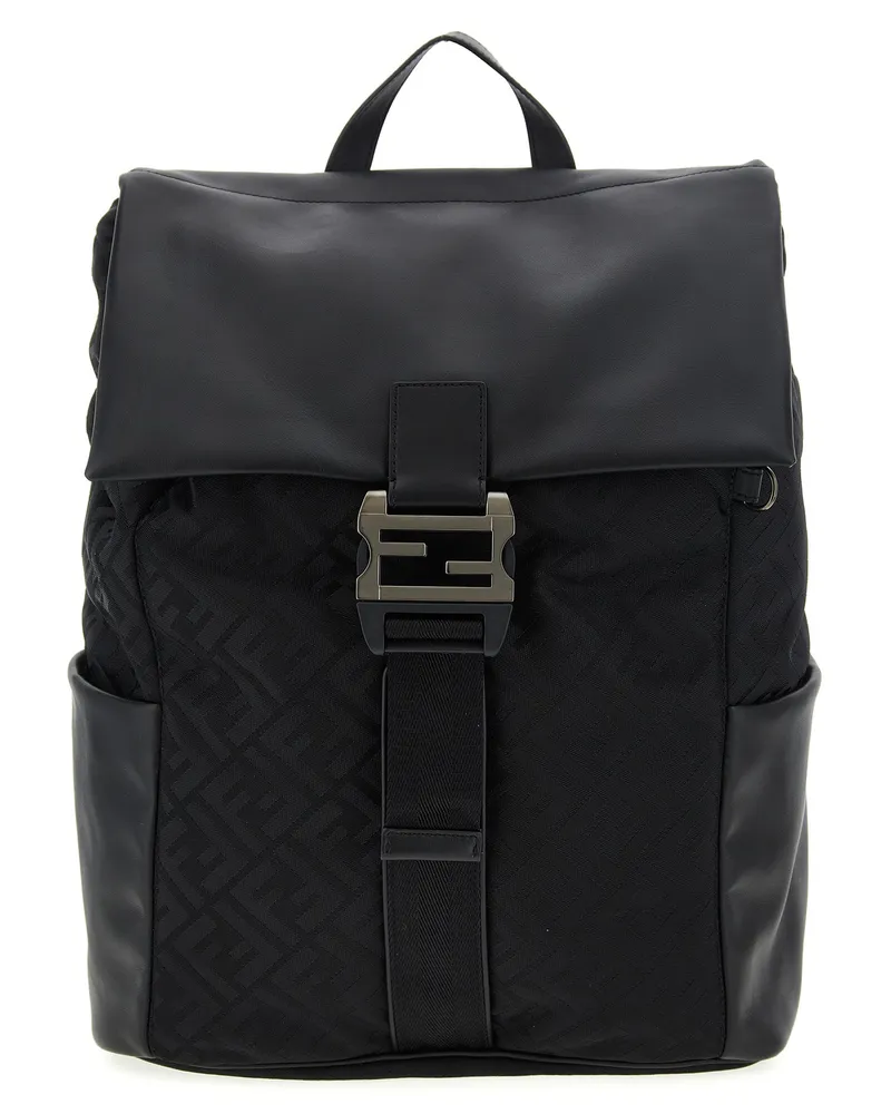 Fendi Fendi Flux' Rucksack Black