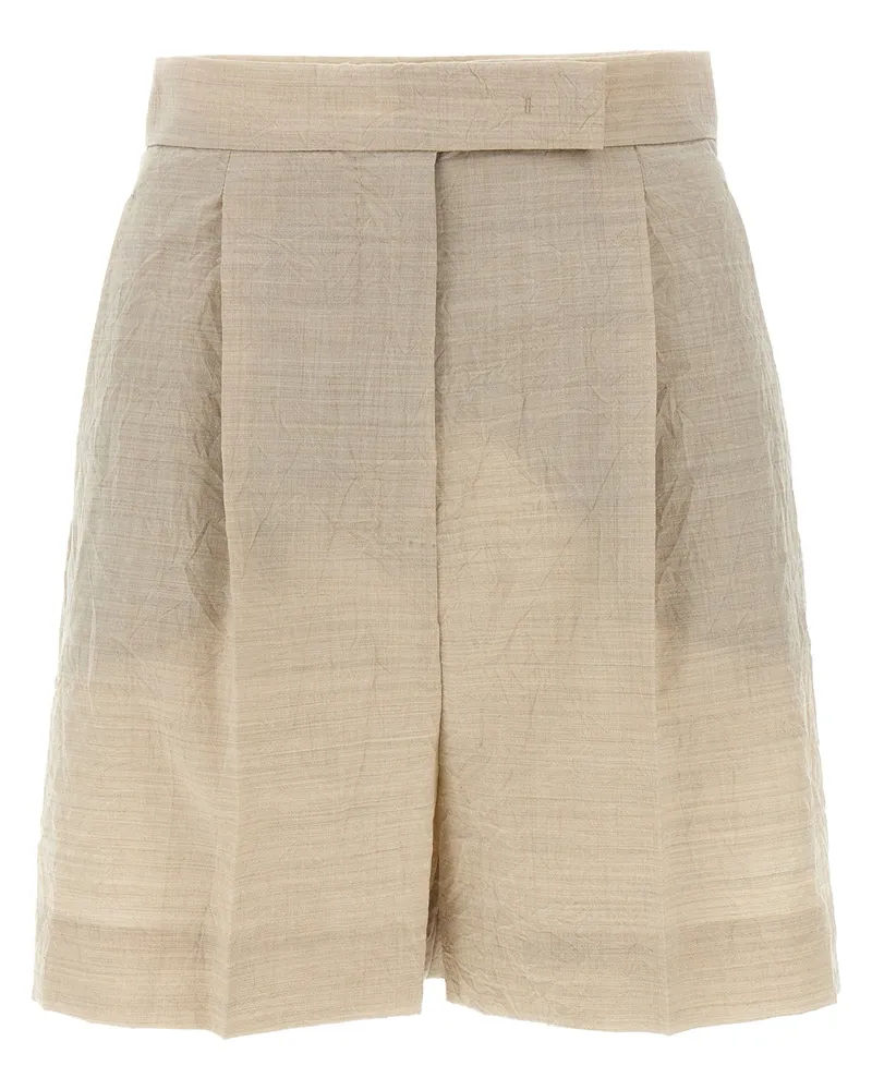 Max Mara Abisso1234' Shorts Beige