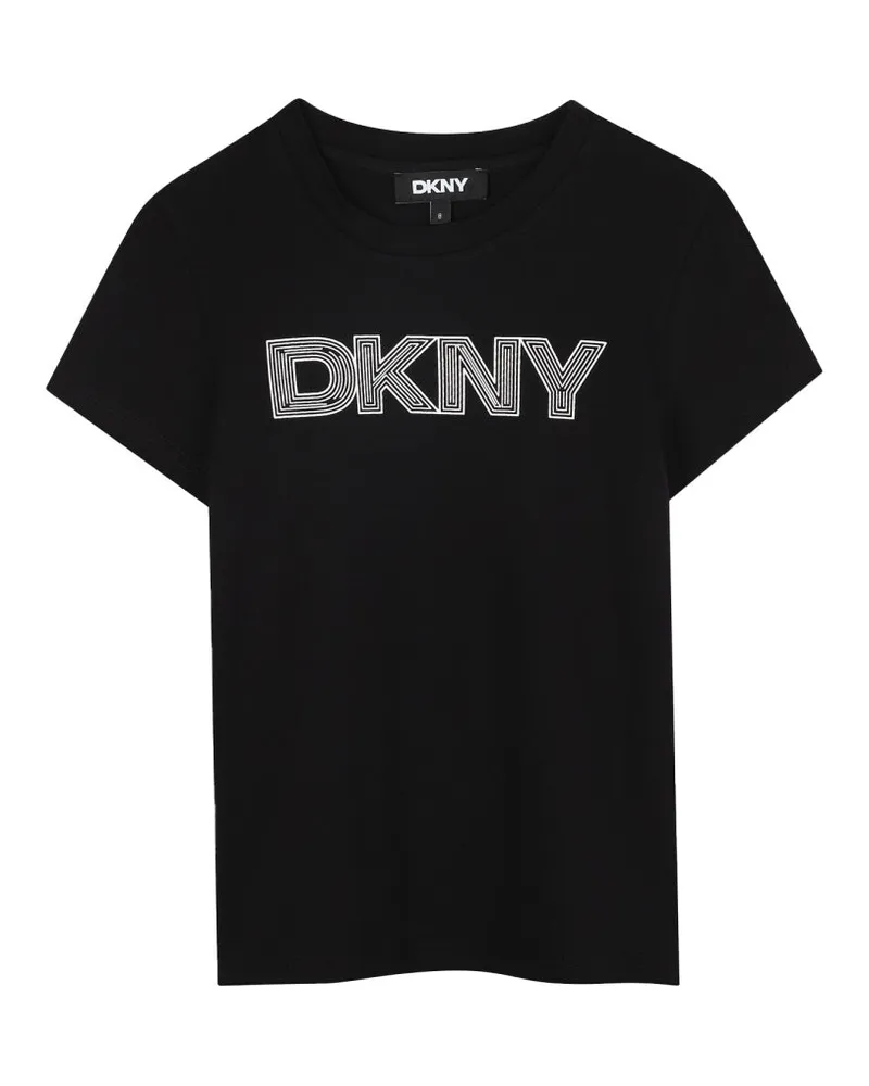 DKNY T -Shirt mit Logo Black