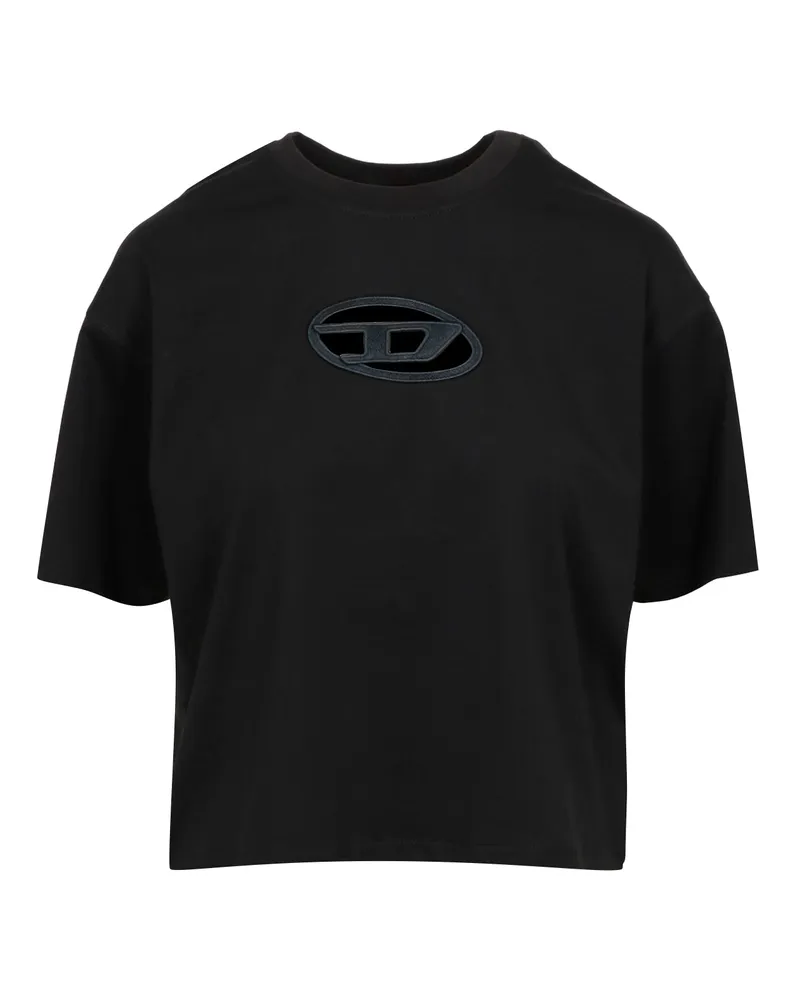 Diesel T -Shirts und Polos schwarz Black